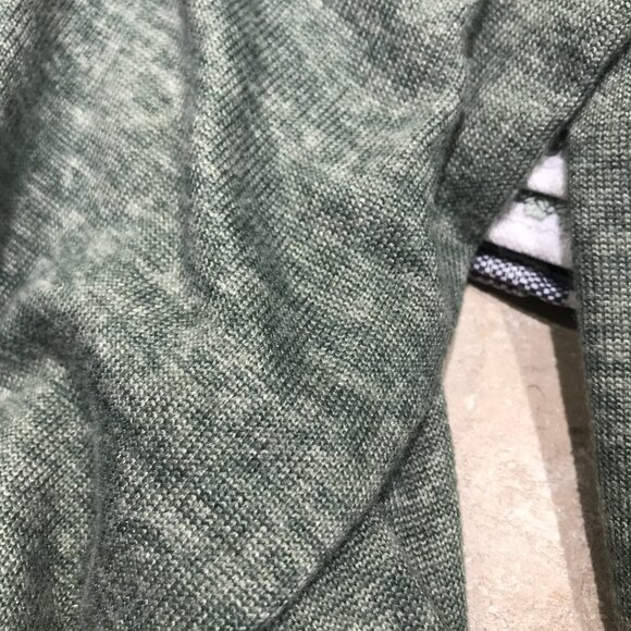 Nicole Miller Solace Green Cowl Neck Sweater L - Picture 10 of 10